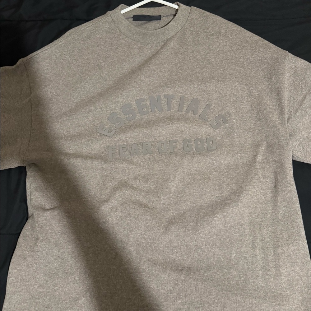 Fear of God Essentials Gray T-Shirt